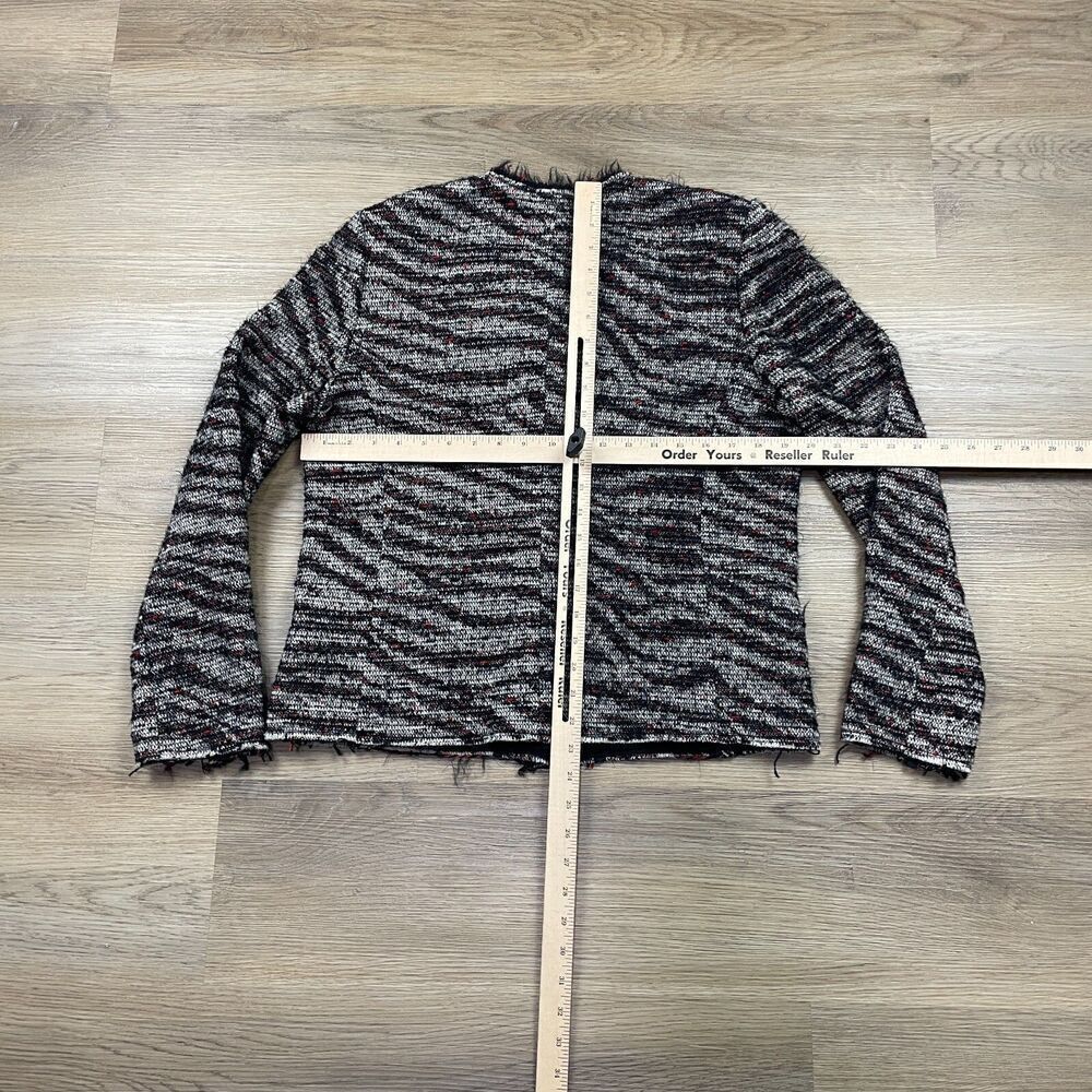 Isabel Marant Jacket Womens 44 Gray Etoile Designer Wool Boucle - Picture 8 of 11